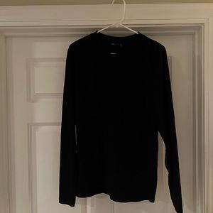 Men’s Long Sleeve Black Shirt